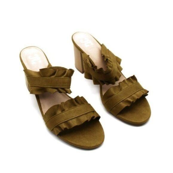 Journee Collection Channing Sandals - Picture 1 of 7